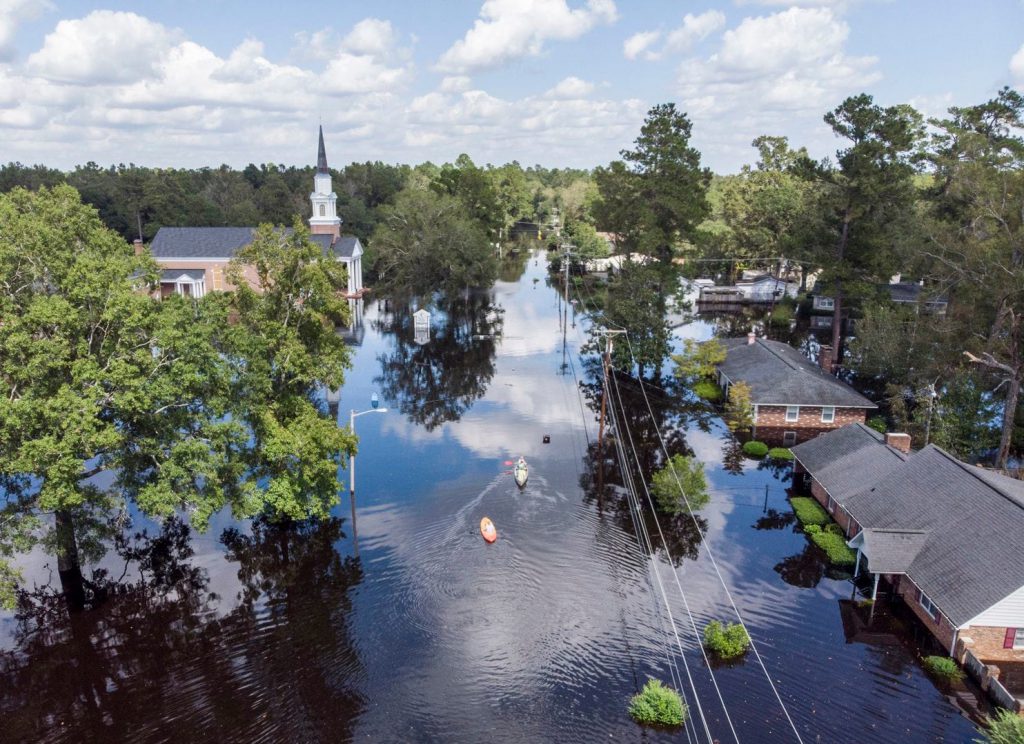 Hurricane Florence flooding in South Carolina