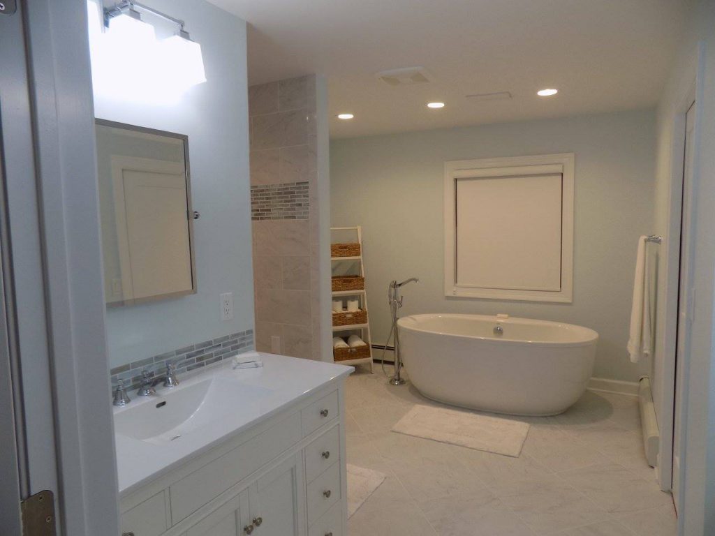 bathroom remodeling post-project