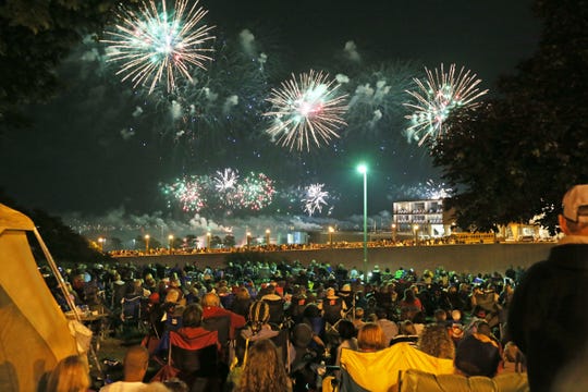 Milwaukee fireworks