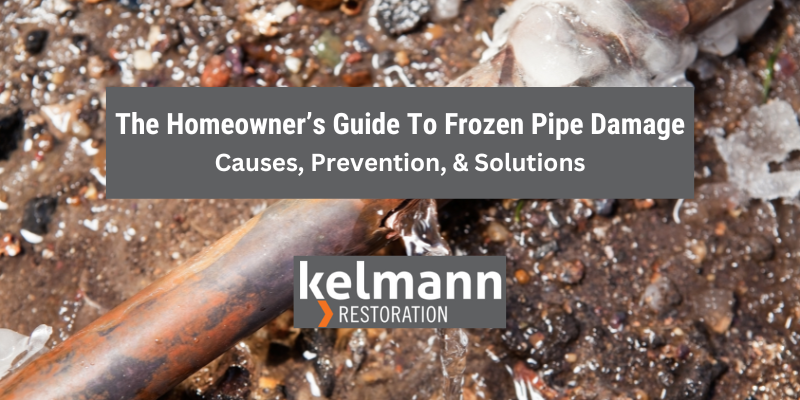 homeowners guide to frozen pipe damage