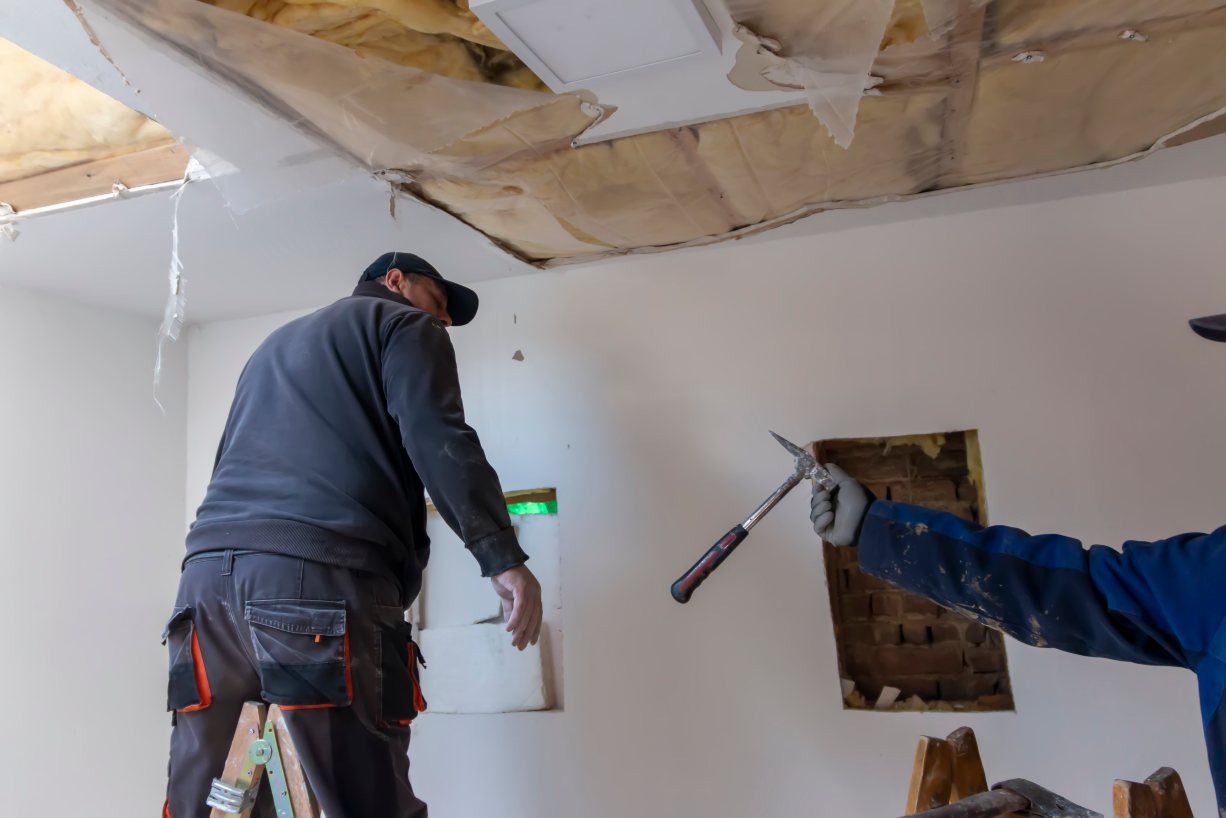 Team Kelmann emergency restoration service for a damaged home in Wauwatosa, WI
