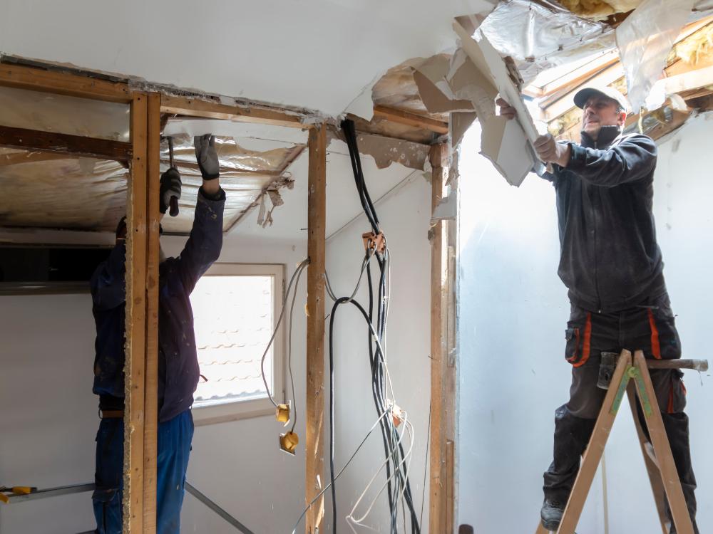 Emergency restoration work preventing long term property damage in Wauwatosa, WI