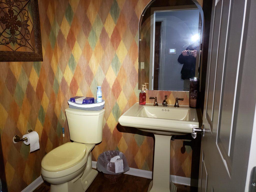 State of Bathrooms After a House Fire in Pewaukee, WI 