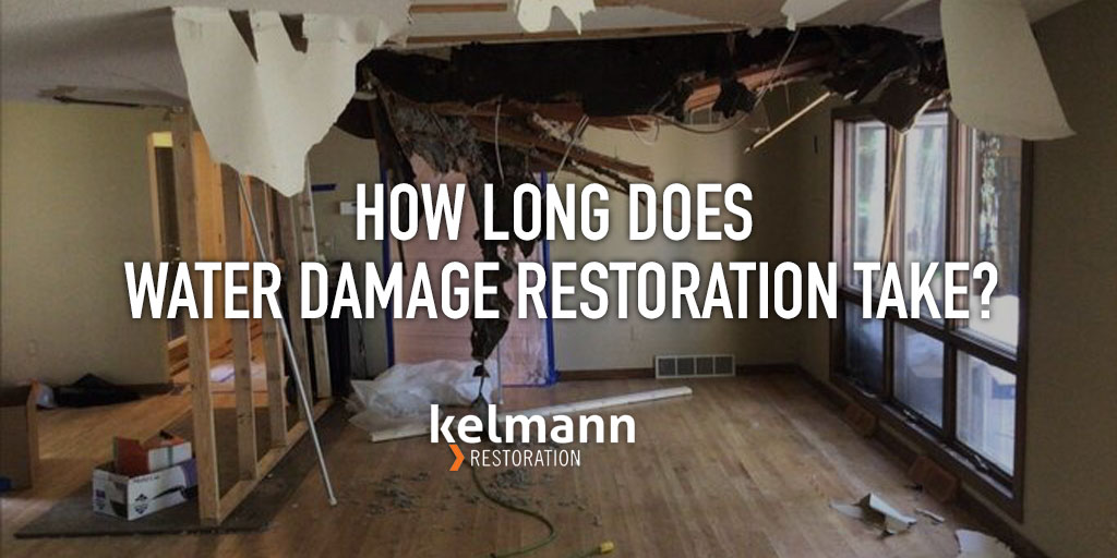 how long does water restoration take