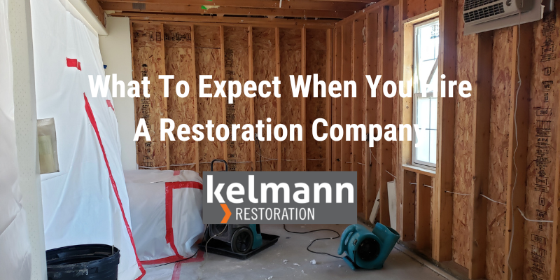 what to expect when you hire a restoration company