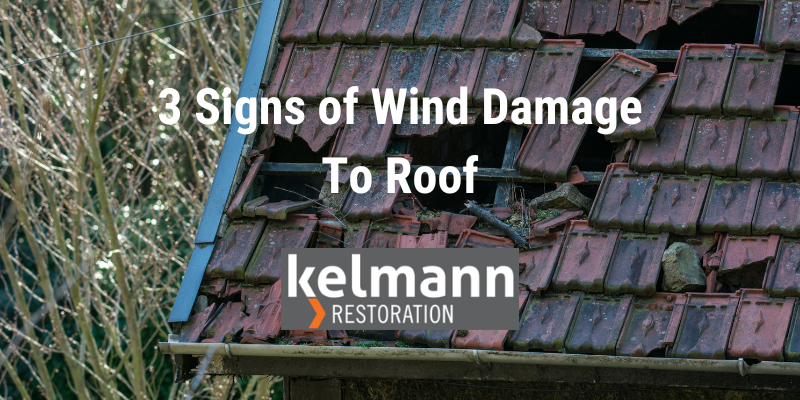 3 signs of wind damage of roof