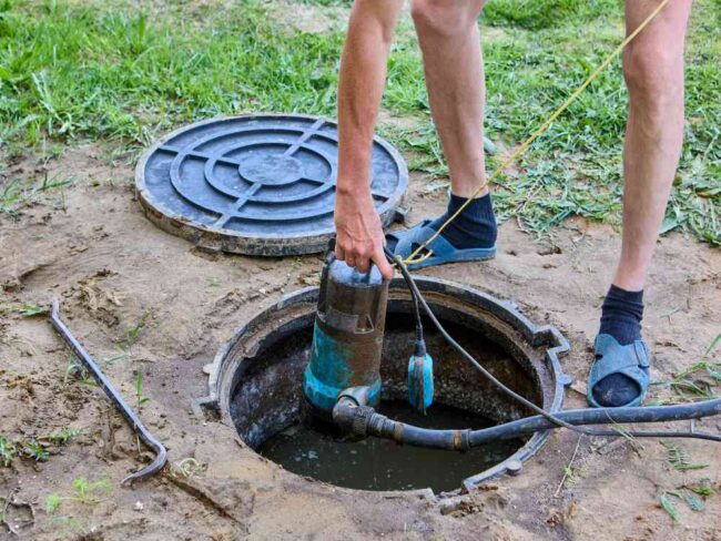 Basement flooding cleanup from sump pump failure in a home in Wauwatosa, WI